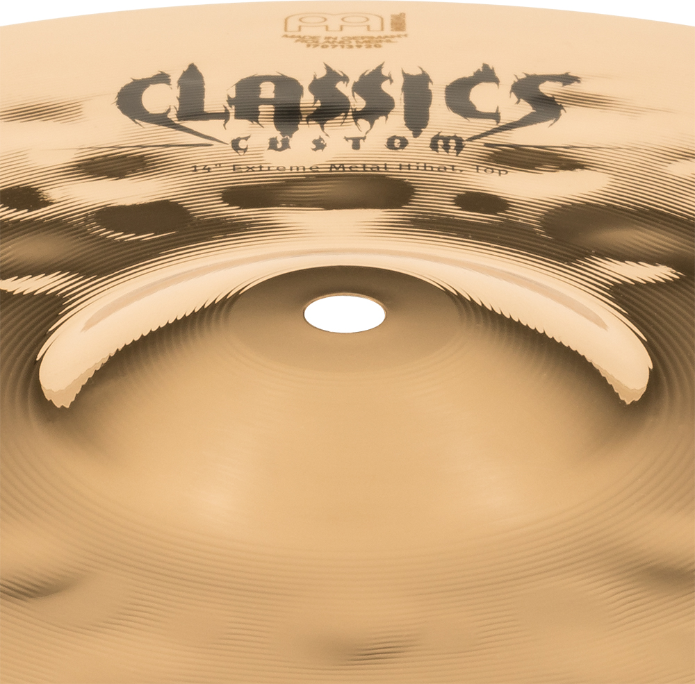 CC14EMH-B Classics Custom Extreme Metal HiHat 14" Brilliant Finish