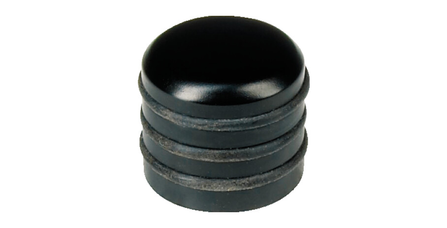 O Ring Knob Black