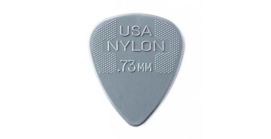 Nylon Standard Picks, Player's Pack 12 pcs., grey, 0.73 mm