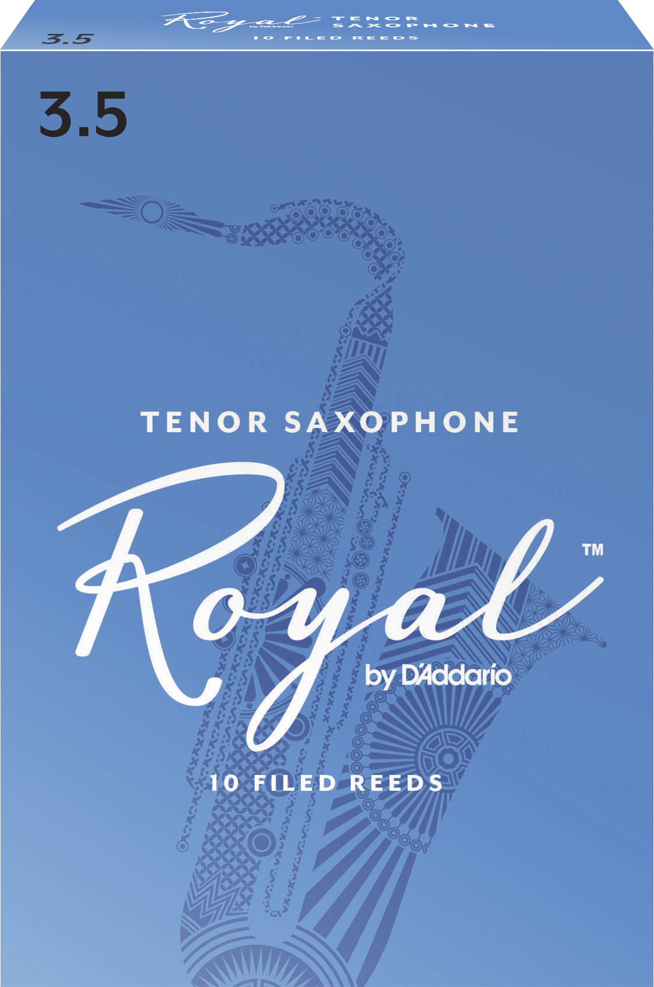 Royal Tenorsaxophonblätter 3,5 10 er Pack