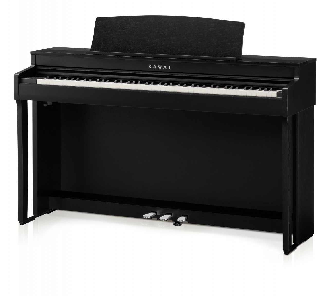 CN-301 B Set inkl. Klavierbank, Kopfhörer, Klavierschule Digitalpiano schwarz matt