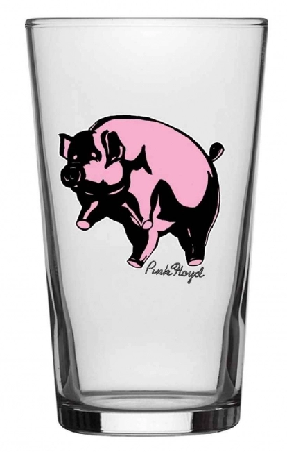 Trinkglas Pink Floyd Pig