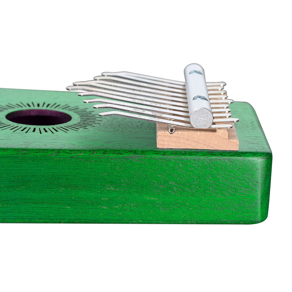 Kalimba Mahogany 10 Green