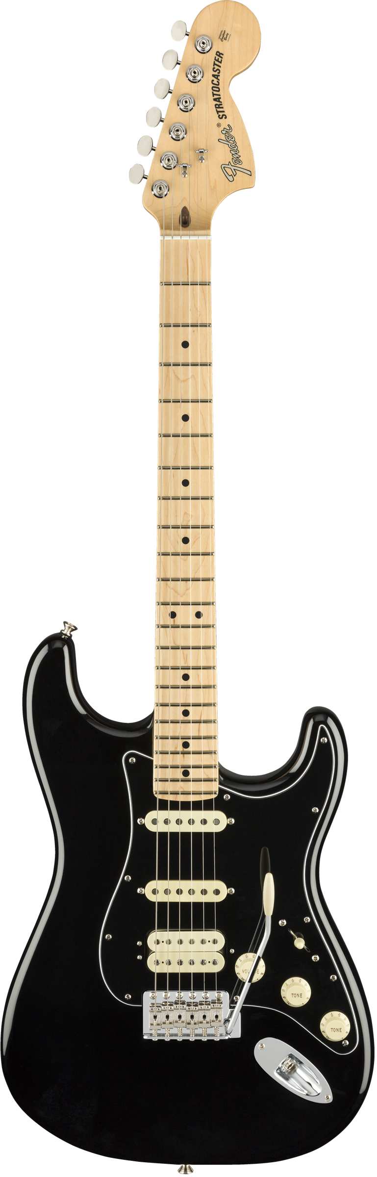 American Performer Stratocaster HSS Black MN