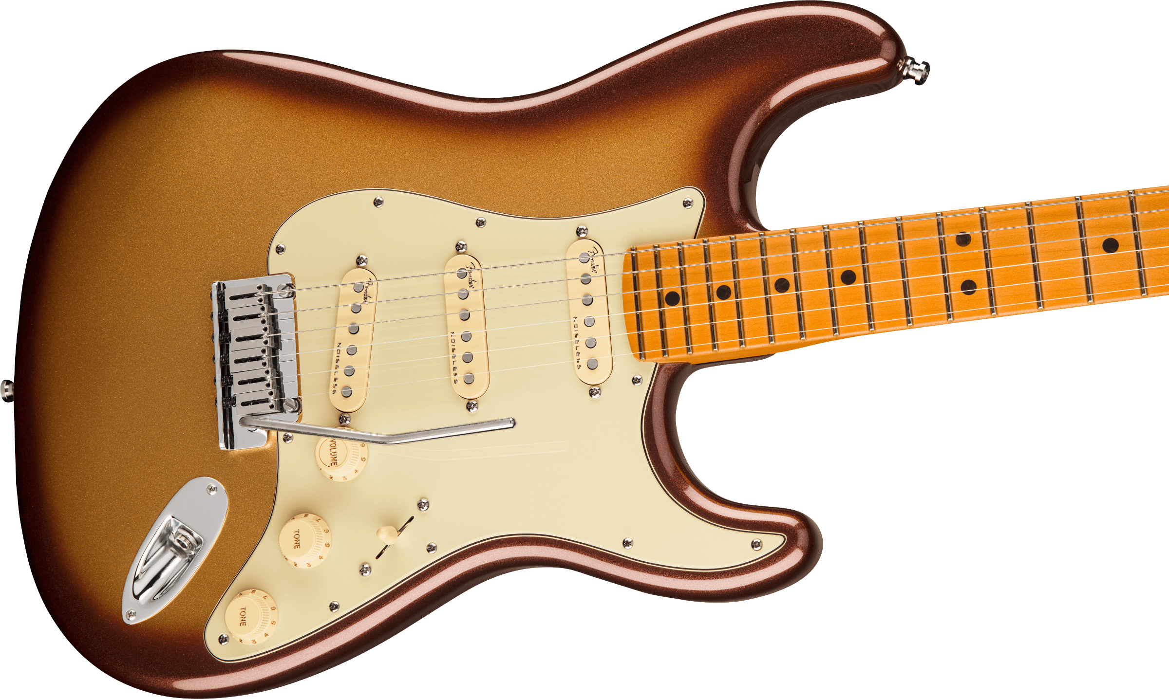 American Ultra Stratocaster MN MBST Mocha Burst