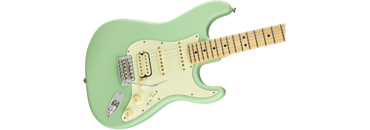 American Performer Stratocaster HSS Satin Surf Green MN