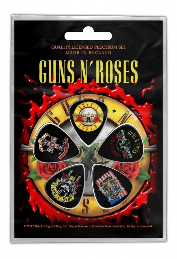 Plektrum Pack Guns 'N Roses Bullett Logo