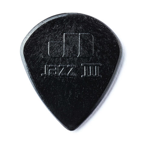 Stiffo Jazz III Picks, Player's Pack, 6 pcs., black, 1.38 mm