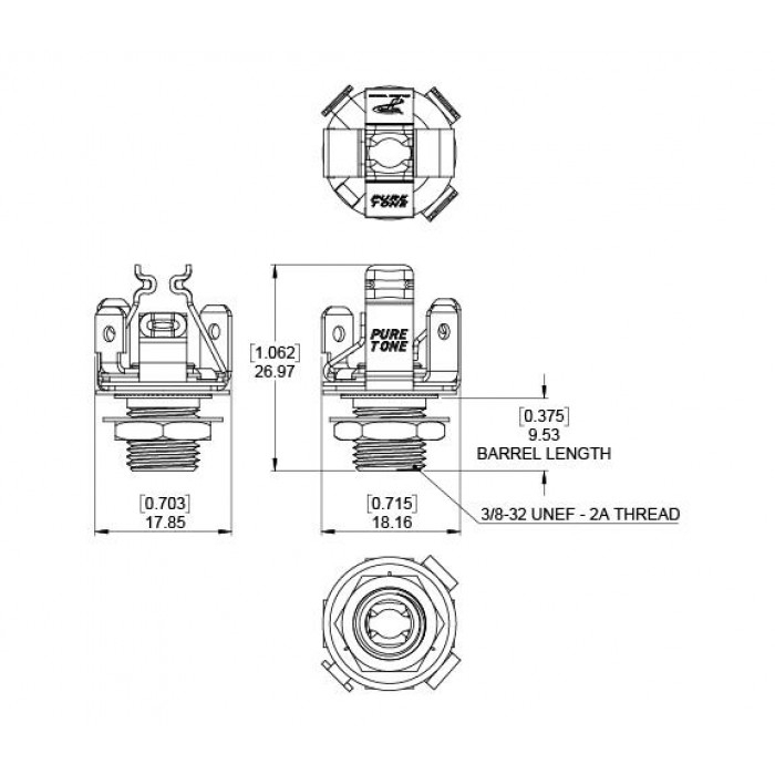 Jack Stereo Nickel PTT2