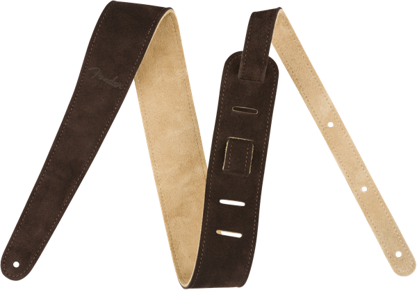 2" Suede Strap brown/tan Reversible