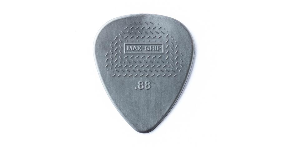 Nylon Max Grip Standard Picks, Player's Pack 12 pcs., grey 0.88 mm