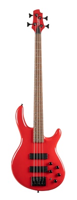 Artisan C4H E-Bass C4 Deluxe, Candy Red