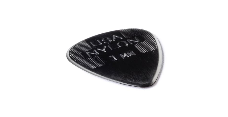 Nylon Standard Picks, Player's Pack 12 pcs., black, 1.00 mm