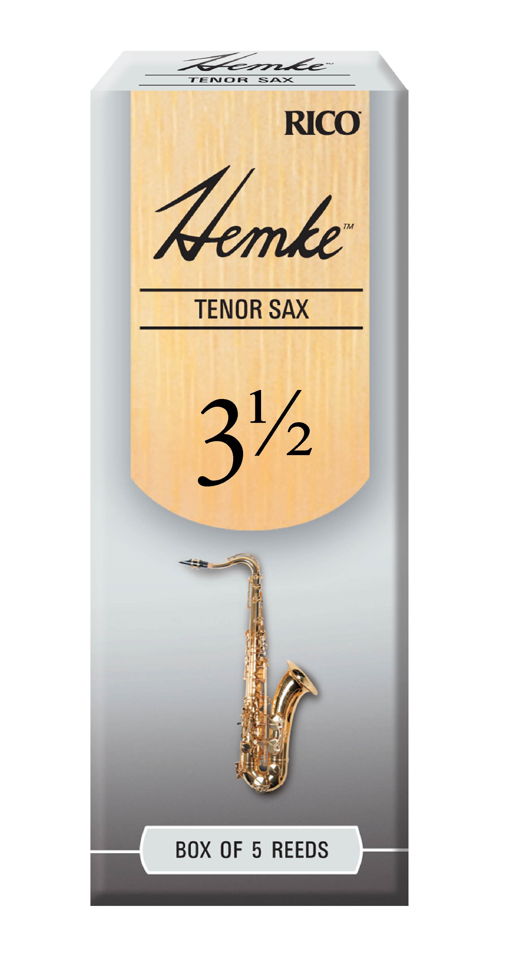 Hemke Tenorsaxblätter 3,5 5er Packung