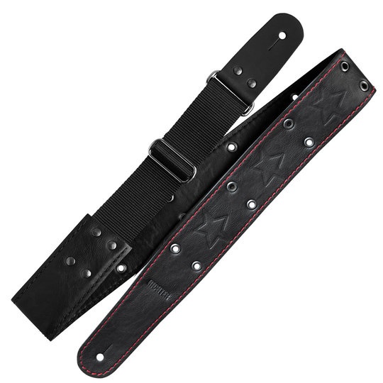 Mike Dirnt Signature Black/Gunblack/Red Stitching