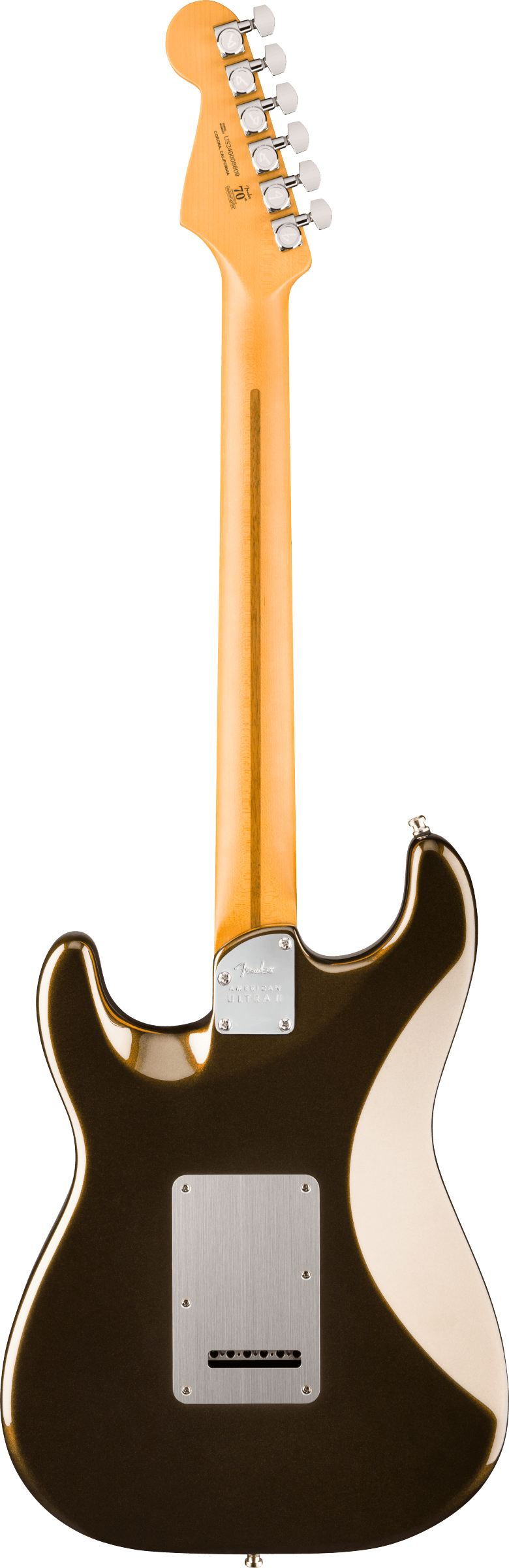 American Ultra II Stratocaster HSS EB Texas Tea