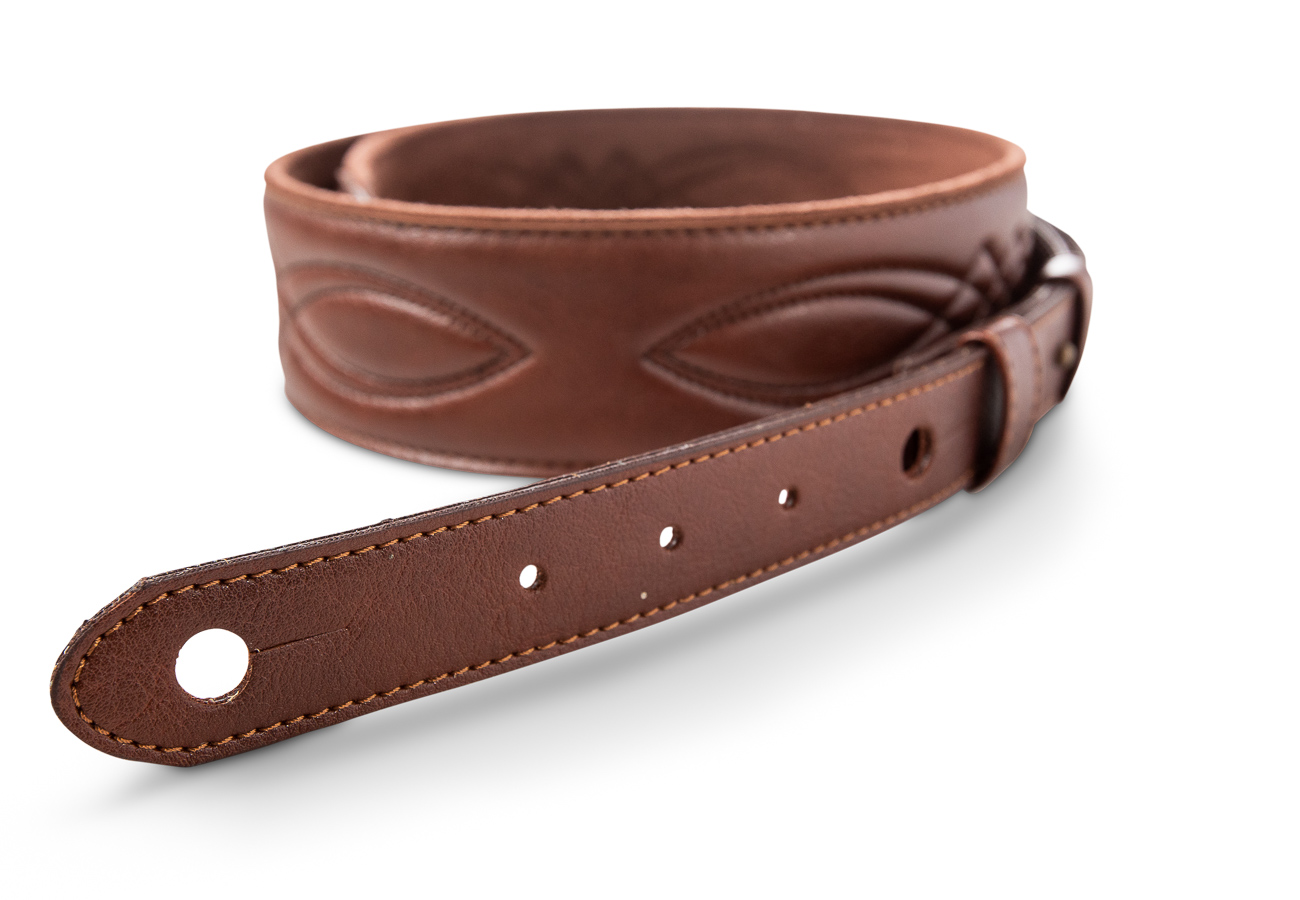 Vegan Leather Strap,Med Brown 4201-20