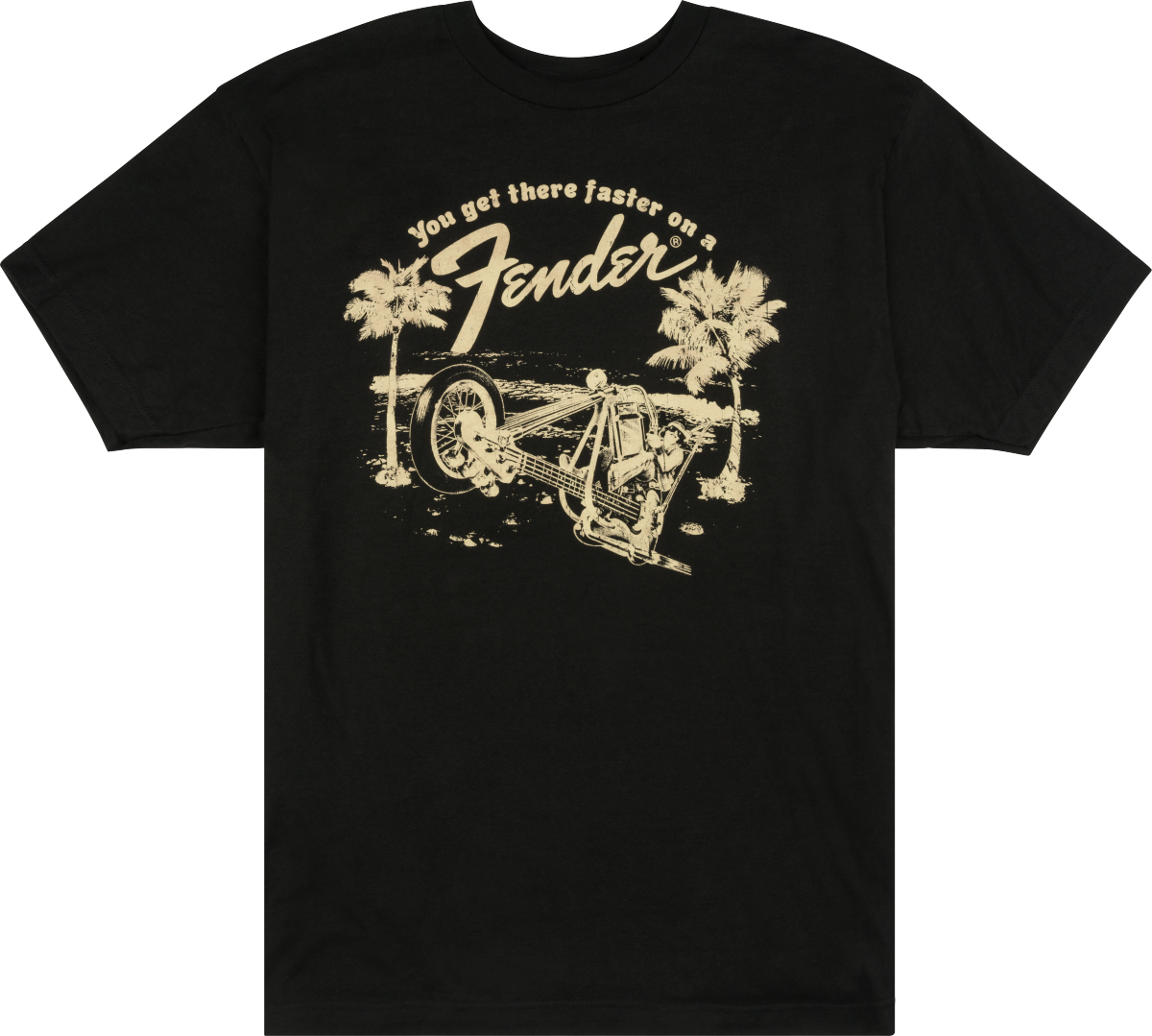 Fender Get There Faster T-Shirt  Black  S Größe S