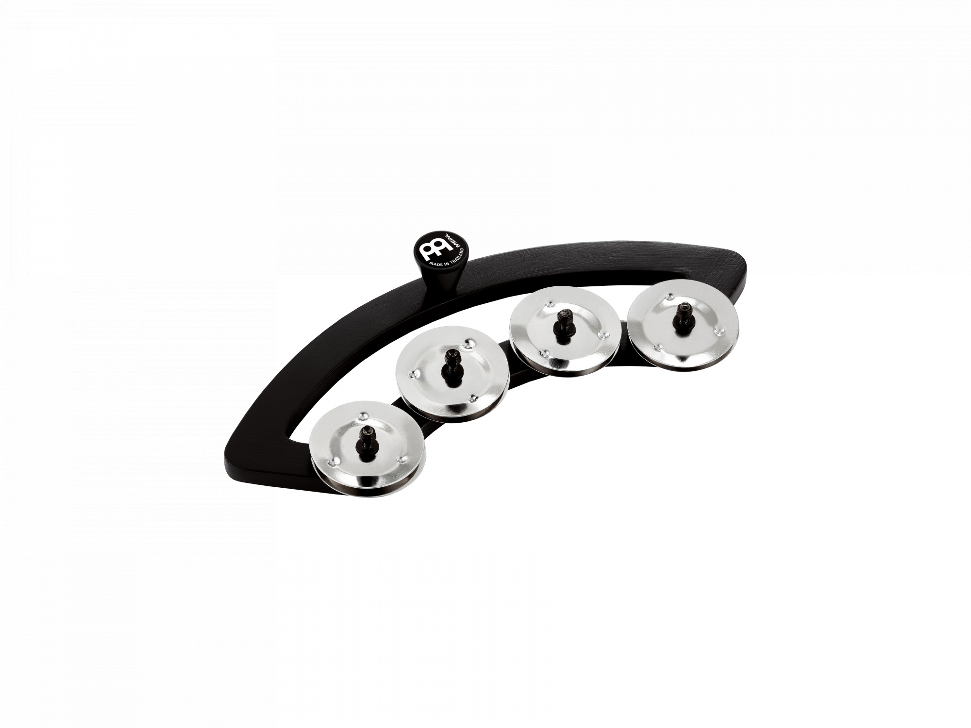 BBTA1-BK Backbeat Tambourine 10" - 12" - schwarz