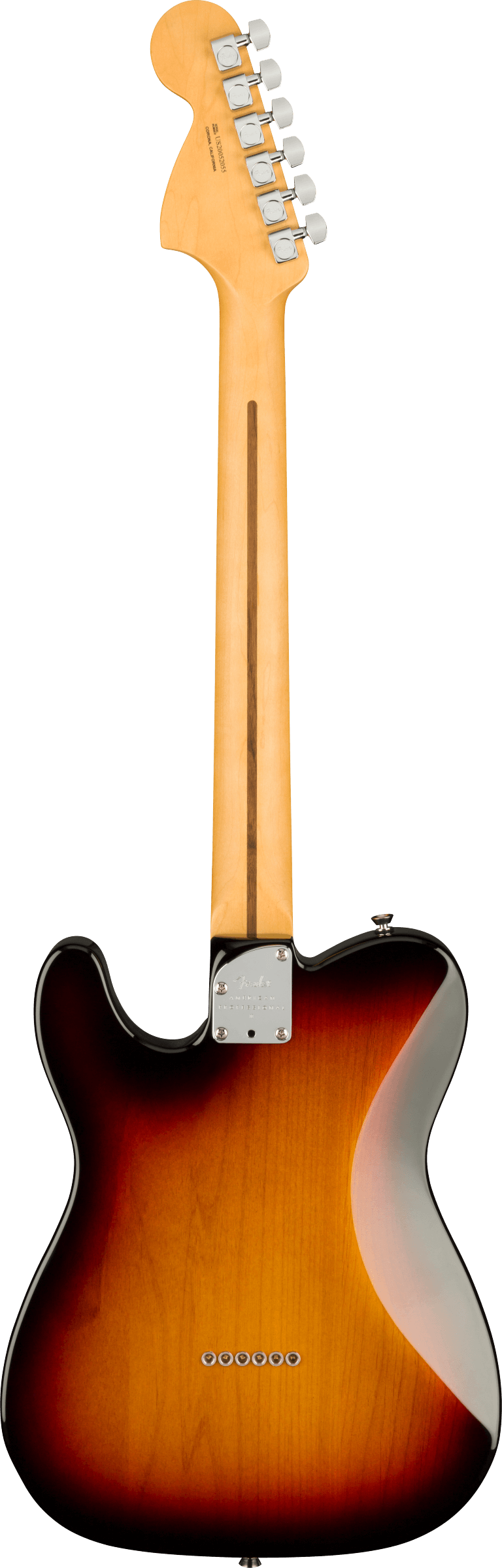 American Professional II Telecaster Deluxe Rosewood Fingerboard, 3-Color Sunburst