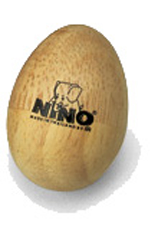 NINO562 Egg Shaker aus Holz klein