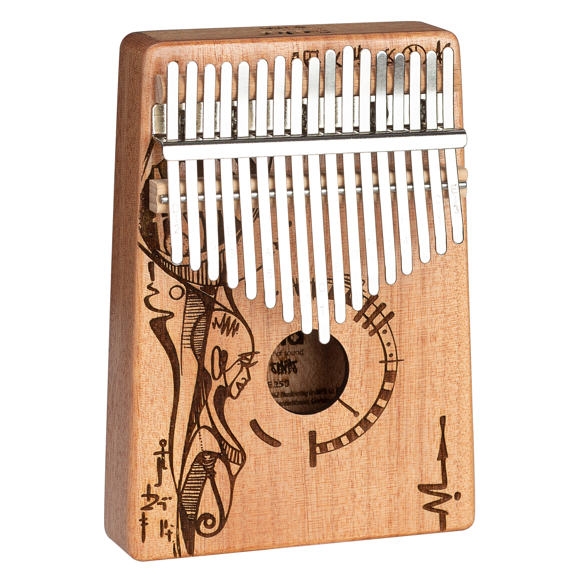 Art Series Kalimba 17 Peaceful Mind