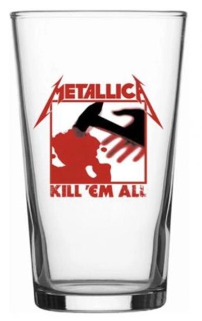 Metallica Trinkglas Kill ´em all