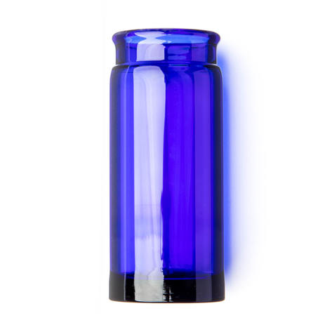 278 Blues Bottle - Glass, Large, Regular Wall, Blue