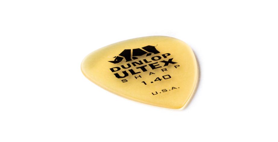 Ultex Sharp Picks, Player's Pack, 6 pcs., amber, 1.40 mm amber, 1.40 mm