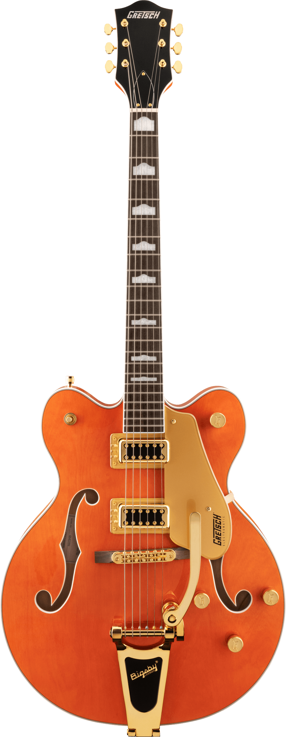 G5422TG Electromatic Classic Hollow Body Orange Stain, Bigsby