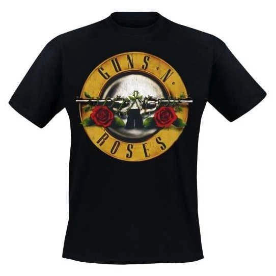 Guns'n'Roses Distressed Bullet T-Shirt L