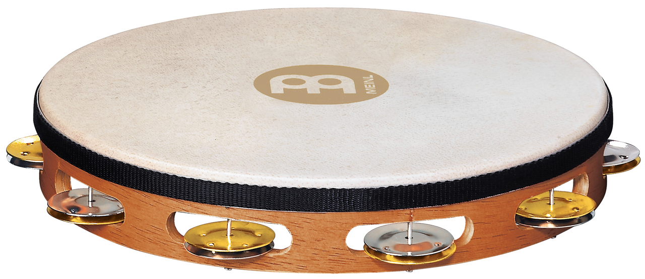 TAH1M-SNT Recording Combo Tambourine - 10"/ 1-reihig