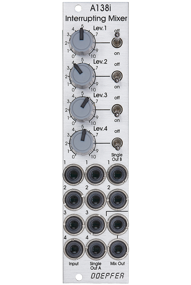 A-138i Interrupting Mixer Slim Line