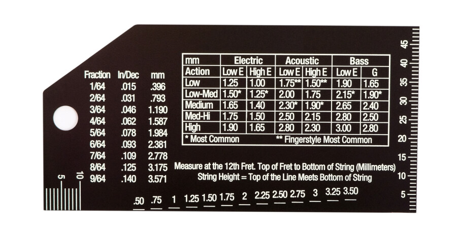 MN602 Precision String Action Gauge