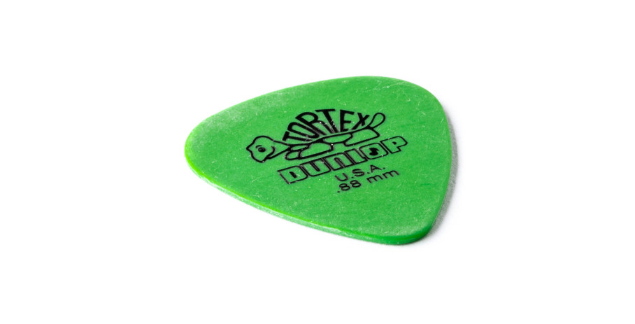 Tortex Standard Picks, green, 0.88 mm 12 pcs., Player's Pack