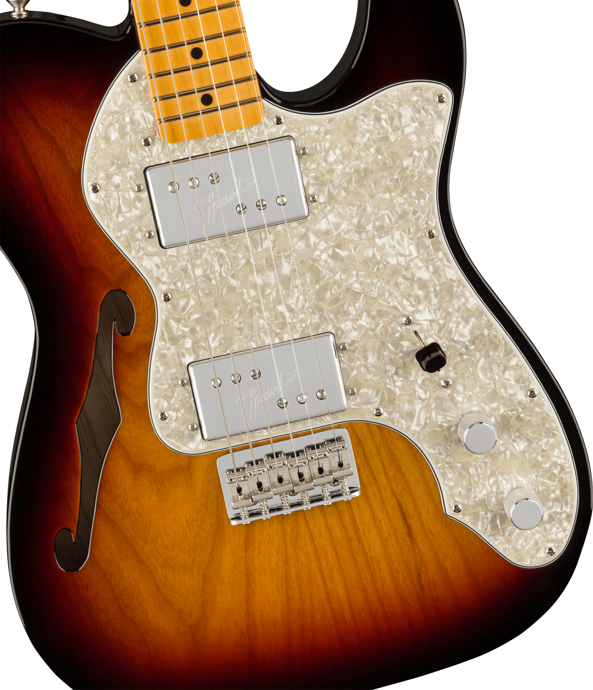 American Vintage II 1972 Telecaster Thinline 3-Color Sunburst