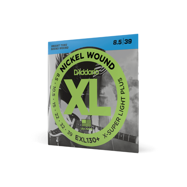 EXL130+ Nickel  Wound Extra-Super Light Plus, 8.5-39