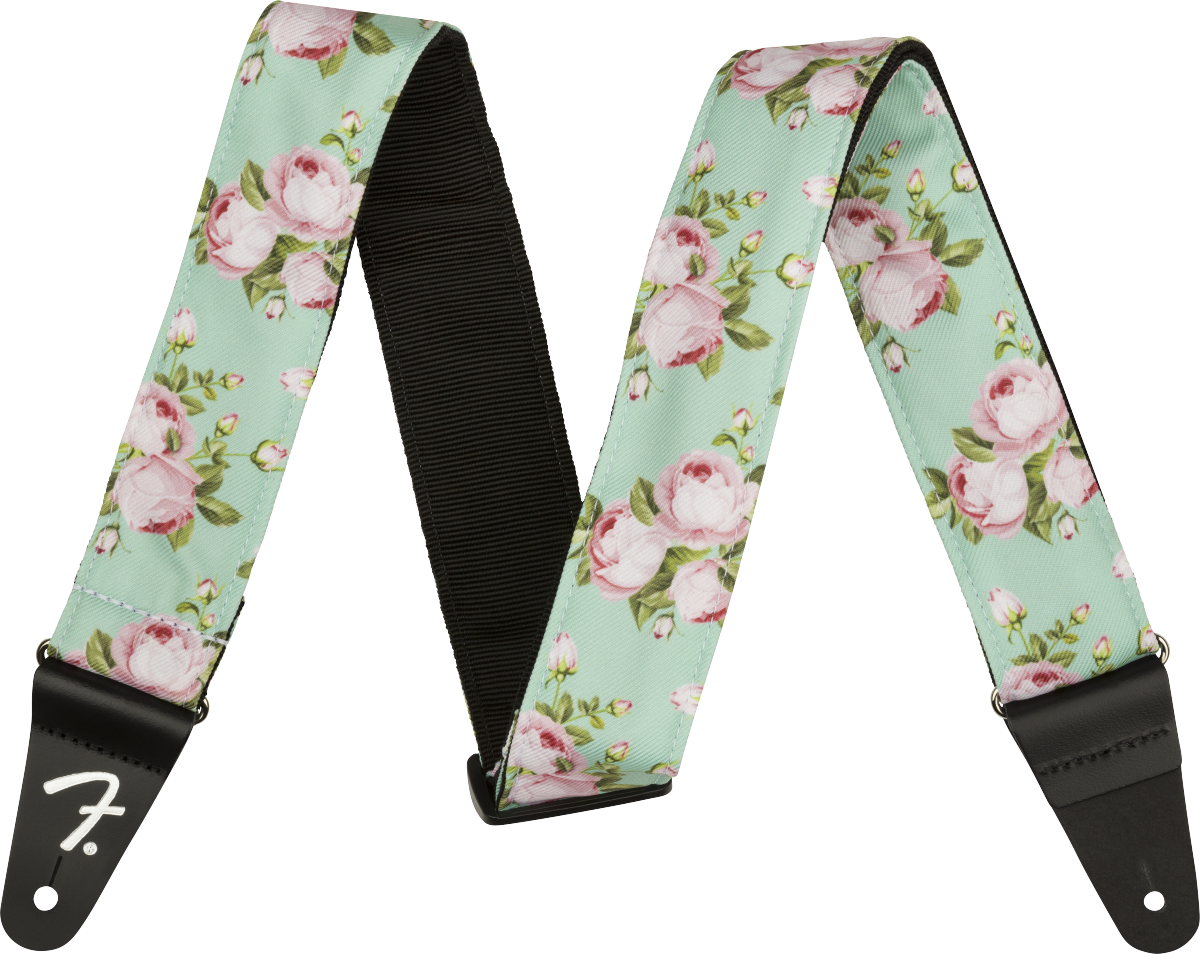 Floral Strap Surf Green