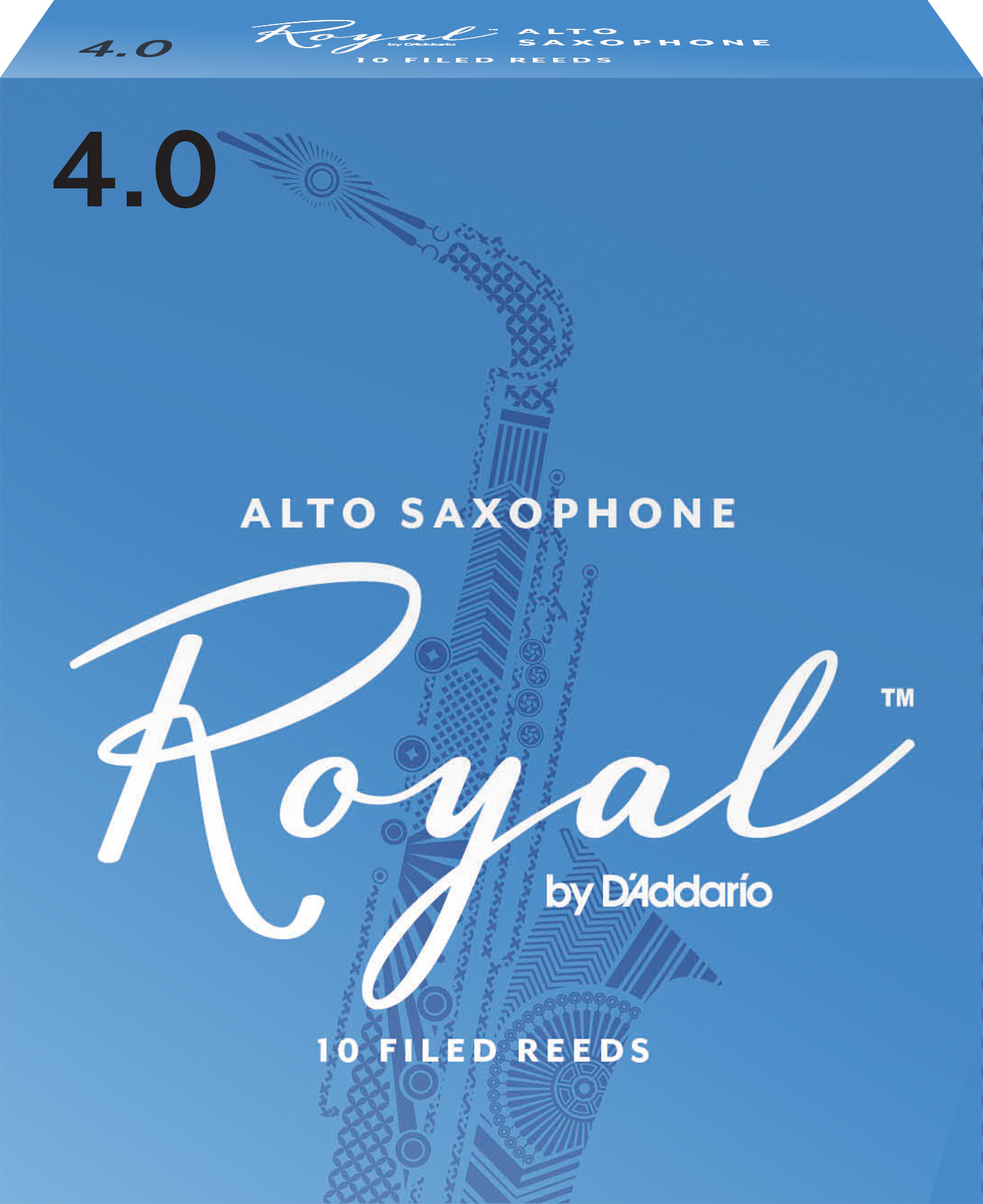 Royal Altsaxophonblätter 4,0 10er Packung