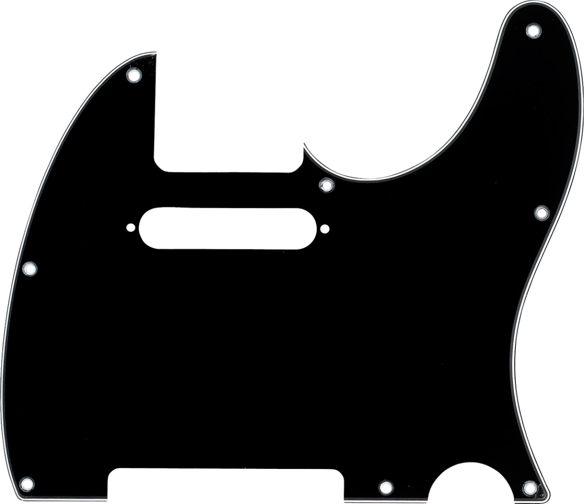 Tele Pickguard Black