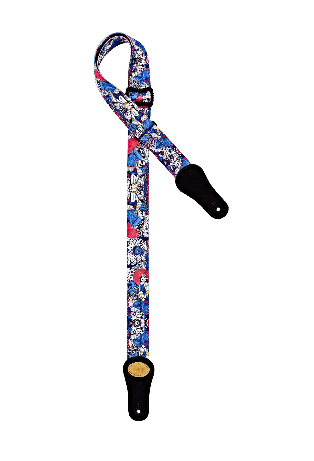 KEIKI Designer Serie Nylon Ukulele Strap - "Samurai"