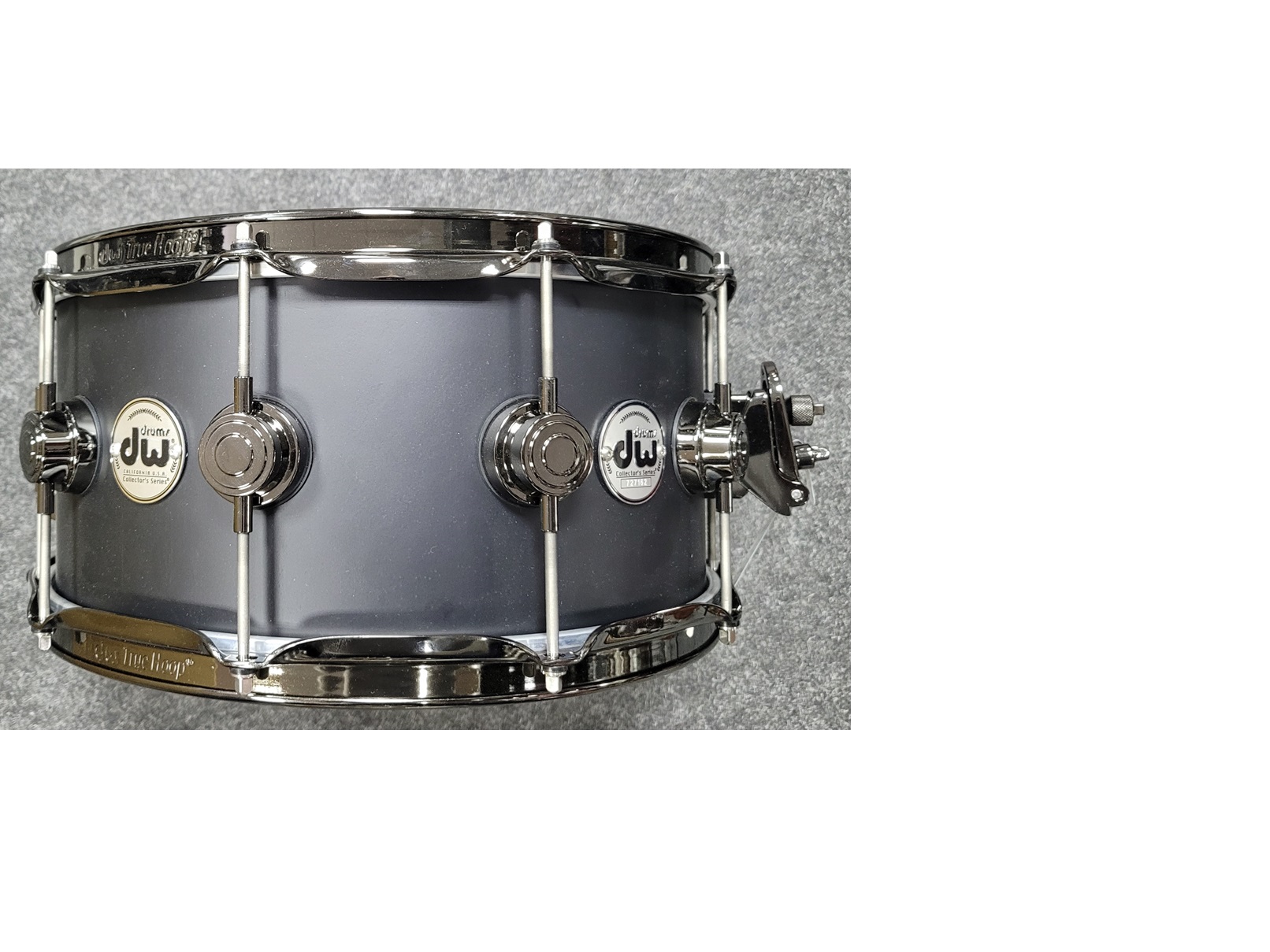 14"x6,5" Satin Oil Matte Black, Black Nickel Hardware 333 Shell