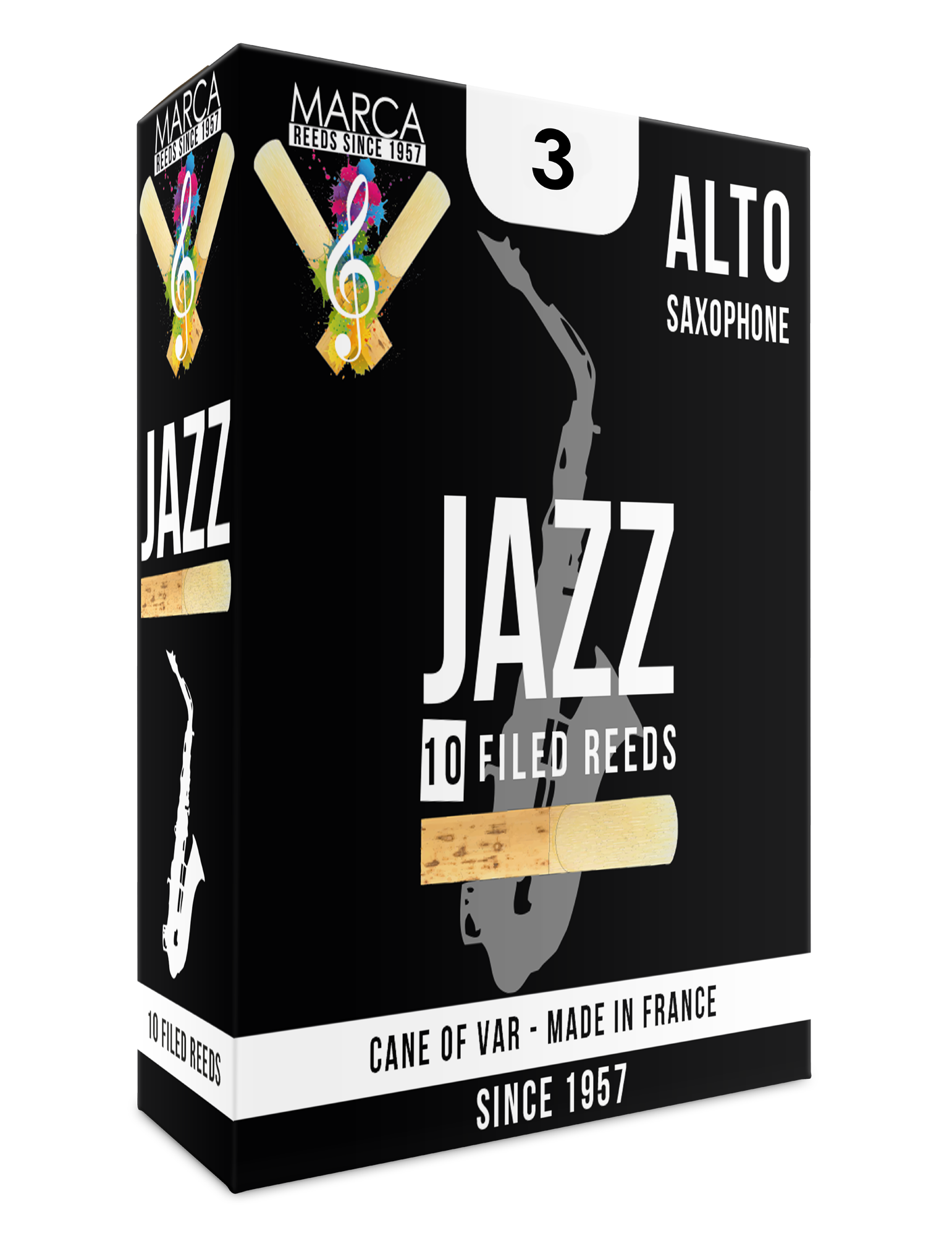 Jazz Filed Altsaxophon 3,0 10er Packung