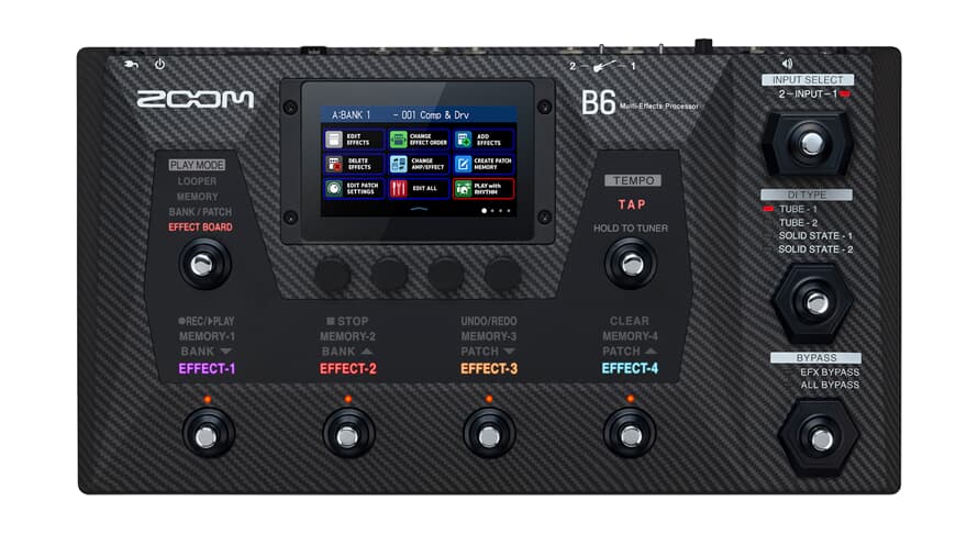 B6 Multieffekt Prozessor für Bass