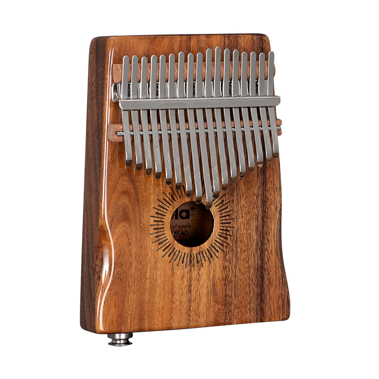 Kalimba 17 Koa Hollow with Pickup