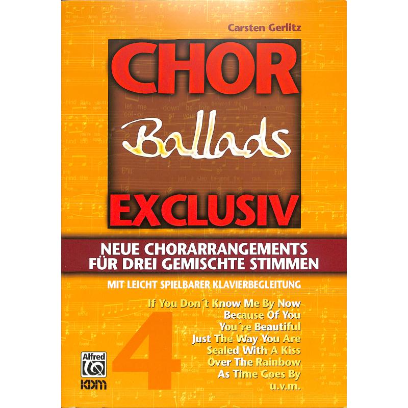 Chor exclusiv 4 - Ballads