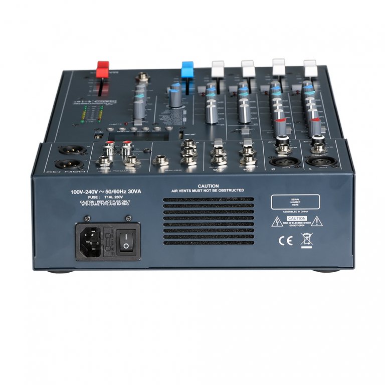 Club XS 6 + Mischpult (USB/SD Play/Rec/Bluetooth) DSP Effekt