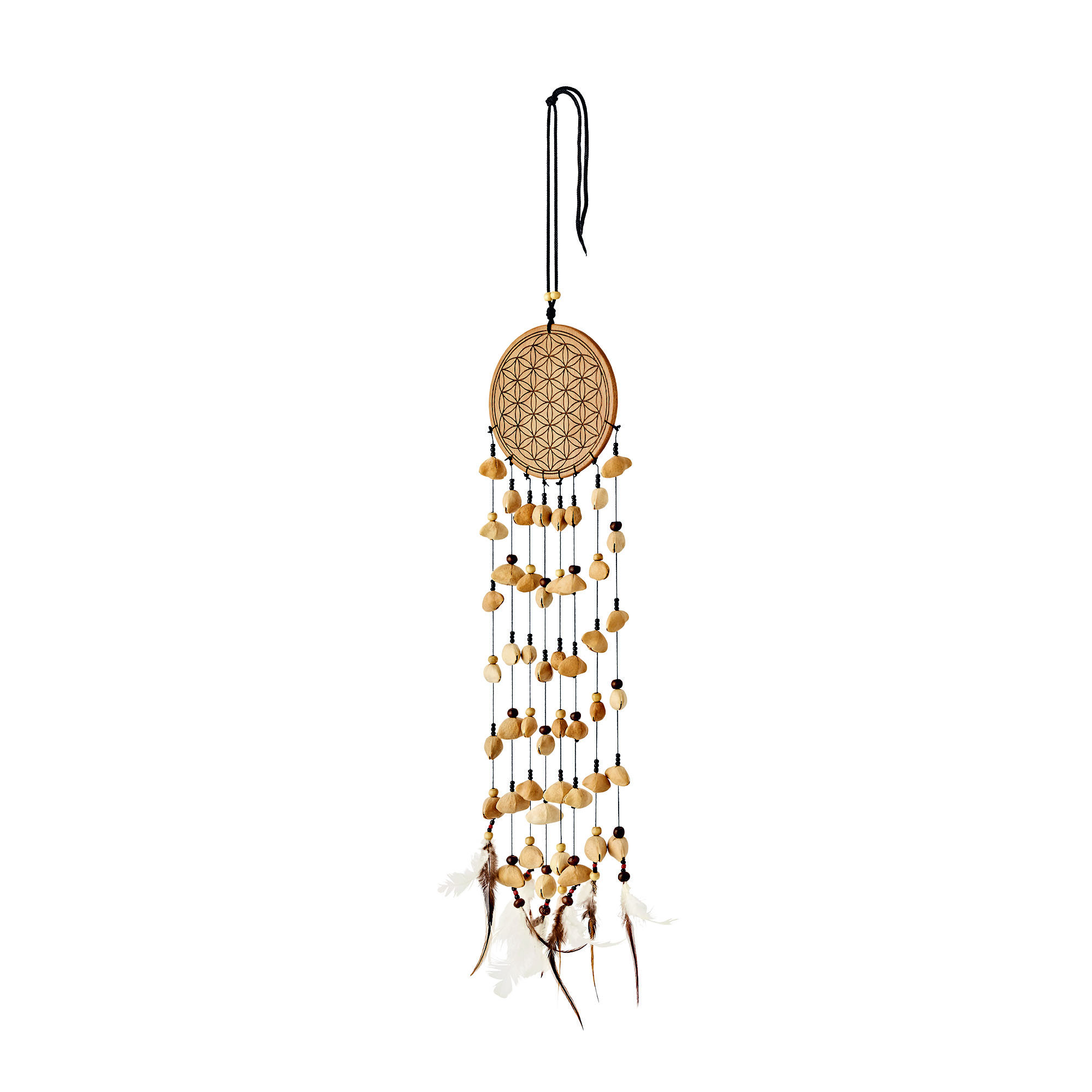 SKFOLM Sonic Energy Medium Flower of Life Kenari Chimes - 8 Cords