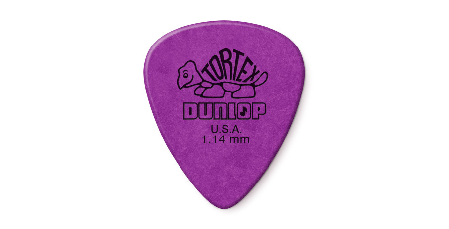 Tortex Standard Picks, purple, 1.14 mm 12 pcs., Player's Pack