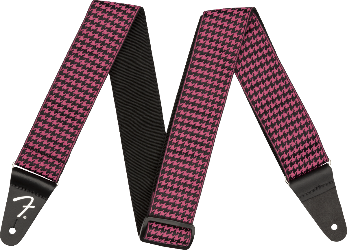 Houndstooth Strap pink